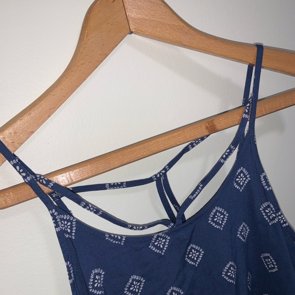 SO Sun Dress with Cross Top Blue - Picture 3 of 3